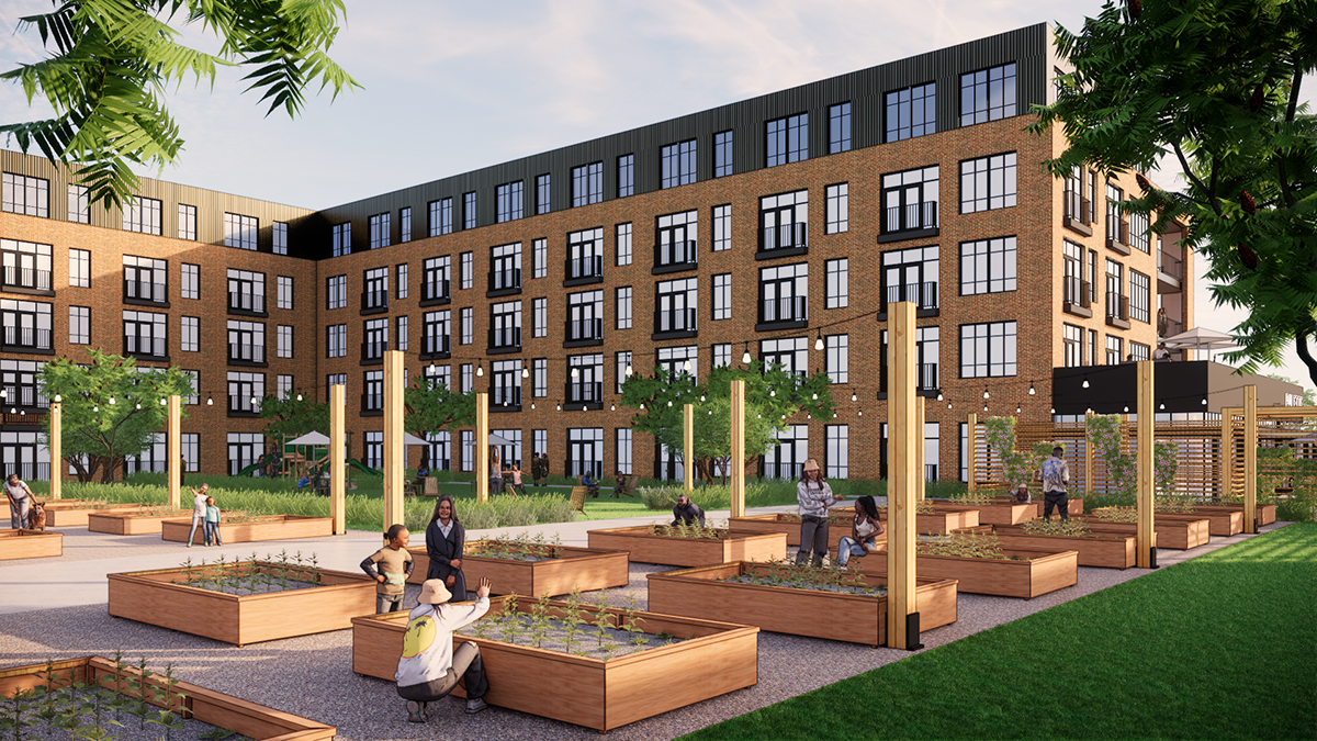 Beth Wolde's mixed use development