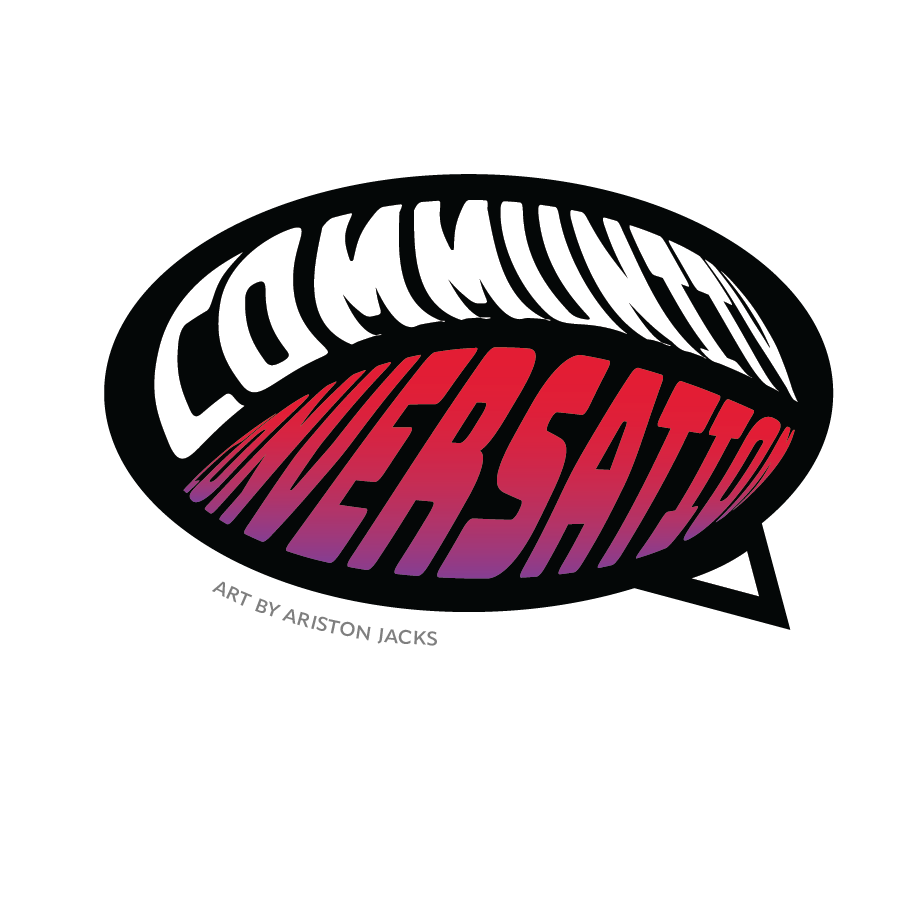 Community Conversation speaking bubble illustration