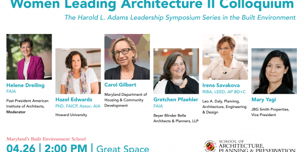 Women Leading Architecture II Colloquium