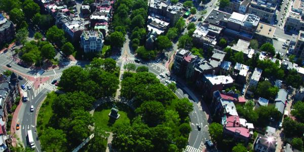 Logan Circle, Washington, DC - by Carol M. Hightower