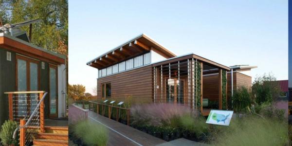 (L to R) LeafHouse, 2007, 2nd Place; WaterShed, 2011, 1st Place; reACT, 2017 2nd Place.