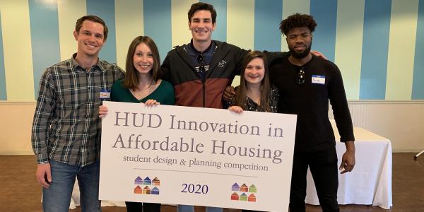 HUD Team 2020, Second Place.