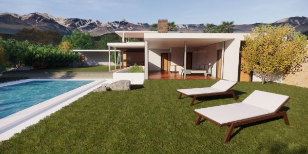 Marisela Gerardo Kaufmann House Render