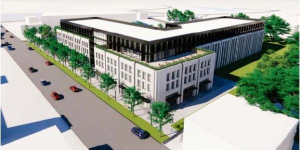 Frederick Row rendering