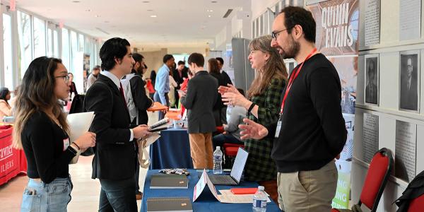 Students attending the 2023 Career Fair