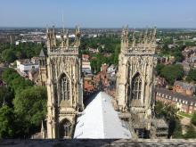 Cathedral towers of York