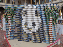 CANstruction 2018 Theme: CAN't Stop the Beet!