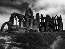 Whitby Abbey, North Sea coast