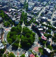 Logan Circle, Washington, DC - by Carol M. Hightower