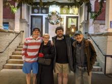 Paul Du Puy, Margaret "Peg" Kepner, Rick Du Puy and Karl Du Puy.