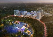 Merriweather Post Pavilion aerial rendering.