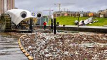 Trash wheel 