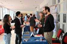 Students attending the 2023 Career Fair