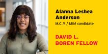 Alanna Anderson David L. Boren Fellow