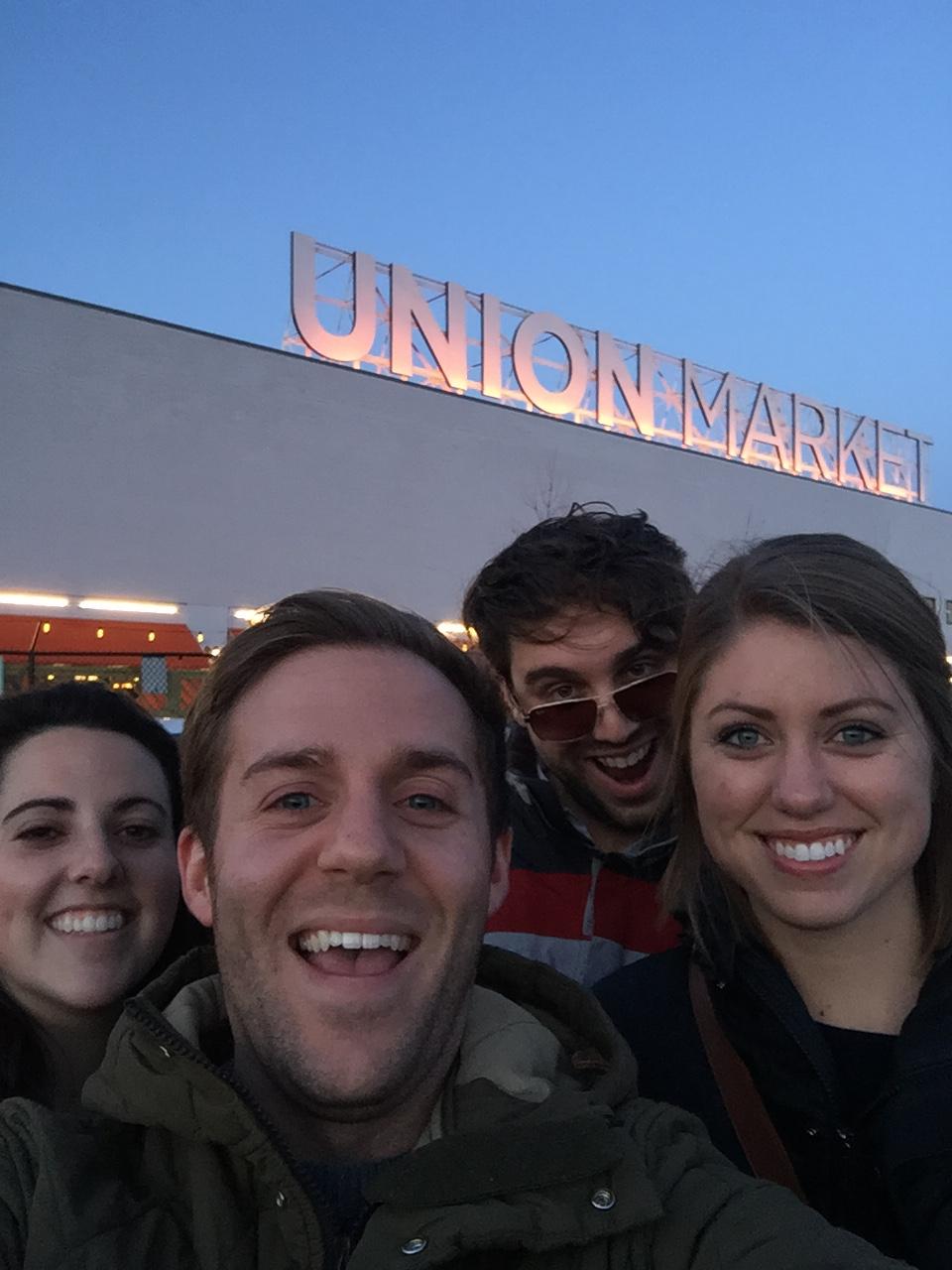 The H St. Corridor Team, from left to right: Lindsay Bullen, Derek Lombardi, Jereme Star and Erin Gannon.