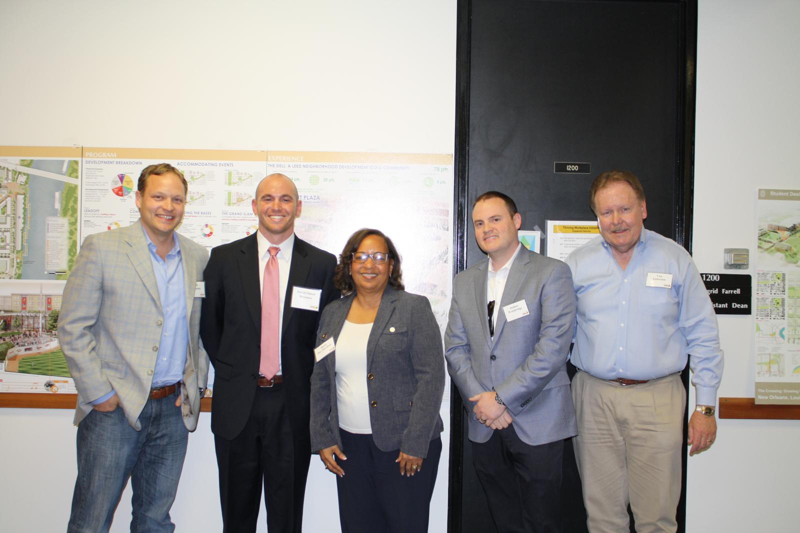 Jeff Certosimo, David Brotman, Maria Day-Marshall, Joshua Wooldridge and Van Anderson