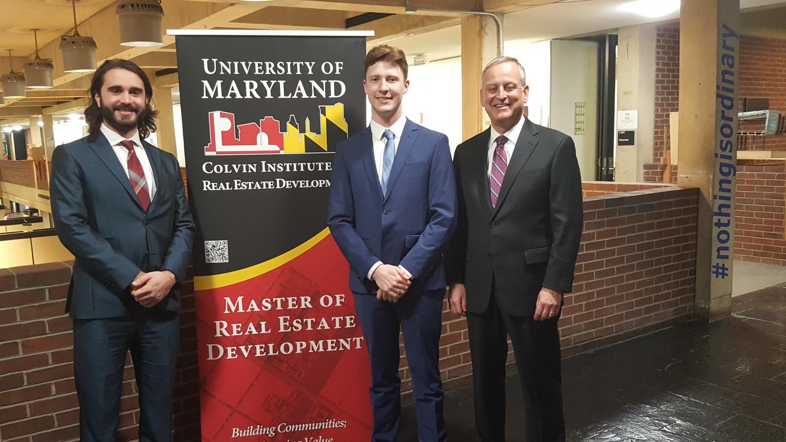 UMD’s Colvin Institute of Real Estate Development Names Winners of the Second Annual Intercollegiate Case Study Challenge