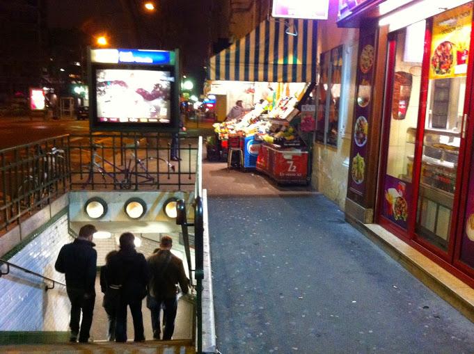 The group tests the Paris subway system