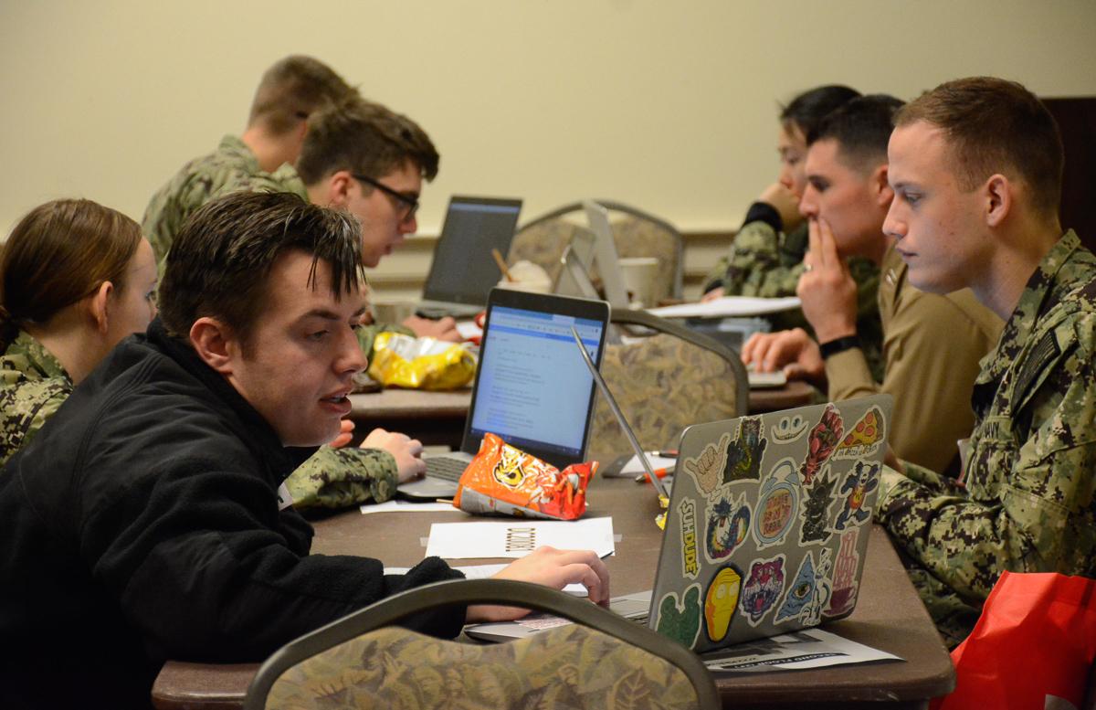 Students Working on Laptops