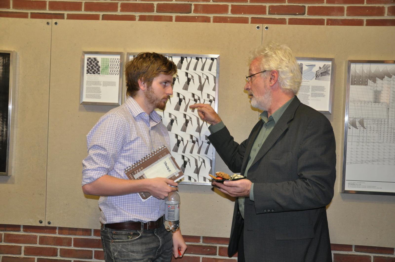 Garth Rockcastle and student.